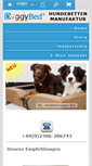 Mobile Screenshot of doggybed.de